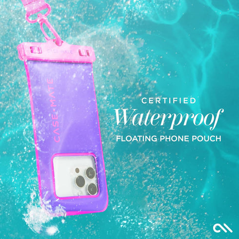 Case-Mate IP68 Waterproof Phone Pouch - Travel Beach Cruise Ship Essentials for iPhone 15 Pro Max/14 Pro Max/13 Pro Max