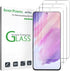 amFilm (3 Pack) Tempered Glass Screen Protector Compatible with Samsung Galaxy S21 FE (Fan Edition 5G 2021), HD Clear,