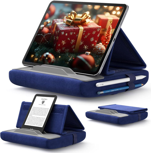 JSAUX Tablet Pillow Stand, Tablet Stand Holder Dock for Lap, Bed and Desk