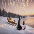 Unicorn Bluetooth Headphones for Girls, Foldable Light Up Kids Wireless Headphones for Toddlers, Birthday Gifts (Black)