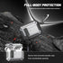 AirPods Pro 2nd Gen Case with Cleaning Kit, Military Hard Case Armor with Lock, for AirPod Gen 2 Charging Case
