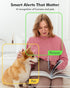 Dzees 2K Indoor Security Pet Camera, No Subscription, 360° WiFi with MagicPix Night Vision, 2-Way Audio, Motion Tracking
