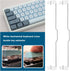Stabilizers with Raised Wire, 1 x 6.25u and 4 x 2u PCB Screw-in Stabilizers for GH60 87 Tenkeyless Mechanical Keyboard