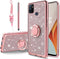 B-wishy for OnePlus Nord N100 Phone Case with Stylus Pen, Luxury Glitter Sparkles Silicone TPU Case for Women Girls