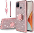 B-wishy for OnePlus Nord N100 Phone Case with Stylus Pen, Luxury Glitter Sparkles Silicone TPU Case for Women Girls
