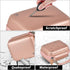 AbergBest Carrying Case for Digital Camera, Protective Case for Kodak, Canon, Sony Cameras for Travel - Rose Gold