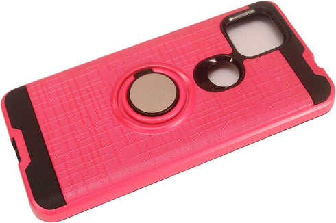 T-Mobile REVVL 5G (6.53") T790W/T790Z Phone Case with Ring Stand, RS2 Hot Pink