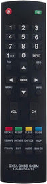 Beyution GXFA GXBD GXBM CS-90283-1T Replacement Remote Control for Sanyo LCD TV Models DP42D23, DP19648, DP26640,