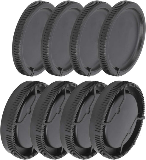 4Pcs Lens Rear Back Cover & Body Front Cover Cap Set for Sony A Mount Lens Camera