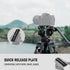 NEEWER 501PL Tripod Quick Release Plate, Compatible with MVH500AH MVH502AH, 6.3"/16cm Extended Mounting Plate