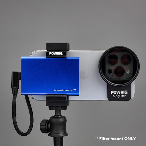 58mm Magnetic Camera Lens Filter Mount for iPhone 13 / 14 / 15 Pro Max