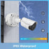 Universal Bullet Security Camera Mount Bracket, Waterproof Outdoor Cover, Metal Electric Enclosure, 1 Pack