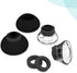 3X Voyager 5200 Ear Tips Replacement, Ultra Comfort Silicone Eartips with In-Ear Foam for Plantronics Ploy Voyager 5200