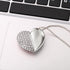 Kayllesine 2.0 64, USB Flash Drive,Cute Romantic Heart Shape USB Memory Stick,Thumb Drive for Photos, Music, Files