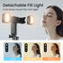Linber 3-in-1 2 Portable Selfie Stick Tripod with Dual Fill Lights & Bluetooth Remote Pocket Size Phone Tripod