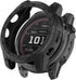 Garmin Tactix 7 AMOLED Case Compatible, Rugged Scratch-Resistance TPU Military Protection Cover (Black&Green)