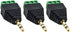 Poyiccot 3.5mm Screw Terminal Connector - 3.5mm 1/8 inch Male to AV 3 Screw Terminal Headphone Stereo Audio Connector