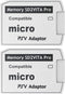 Skywin SD2Vita PS Vita Memory Card Adapter, Compatible with PS Vita 1000/2000, 3.6 or HENkaku System (2 Pack)