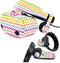 MightySkins Skin for Samsung Odyssey Plus VR - Rainbow Chevron, Protective Vinyl Decal Wrap Cover, Easy to Apply &