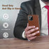 LOHASIC Luxury Leather iPhone 11 Pro Max Case - Slim Designer Soft Leather Cover, Brown