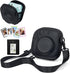 CAIYOULE Camera Case for Fujifilm Instax Mini 12/11/99/90/7+ with Mini 3 inch Photo Album and Magnetic Frame