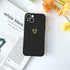 Cute Slim Shockproof Phone Case for iPhone 13, with Wireless Charging Support and Protection (Black)