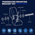 740162-1 MHX MXNT Metal Bracket, Transducer Mounting Bracket for Si G2N Transom Mounting Hardware Compatible