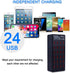 24-Port 100 Watt USB Charging Station, Fast Charger for Home & Travel