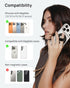 SODI 17/16/15/14/13/12 Magnetic Ring for Phone, Detachable Finger Strap Magnetic Phone Grip, Strong Magnet Phone Ring