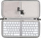 Aproca Hard Travel Storage Case for Apple Magic Keyboard/OMOTON Ultra-Slim Bluetooth Keyboard