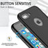 for iPhone 8 Plus & 7 Plus Waterproof Case - Underwater Snowproof Dirtproof Shockproof Cover (Black/Gray)