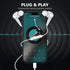 USB C Earbuds with Microphone for Samsung Galaxy A55 A53 A35 A34, Wired Headphones with Volume Control for iPhone 15