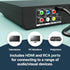 Delleson 1080P Region Free DVD Players for Smart TV All Region DVD Player with USB Input, Compact CD DVDs Players