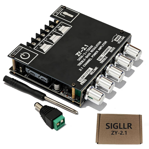 Generic Bluetooth 5.1 Audio Stereo Amplifier Board,200W HiFi 2.1 Channel Mini Subwoofer Power