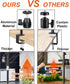 Taisioner Overhead Camera Mount Phone Holder for TikTok Live Streaming Desk Stand Flexible Camera Arm Tabletop Mount