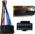 TNNOKL 16 Pin Plugs Car Stereo Radio Music Player Cable Player Adapter Wiring Harness Connector Replacement Essential