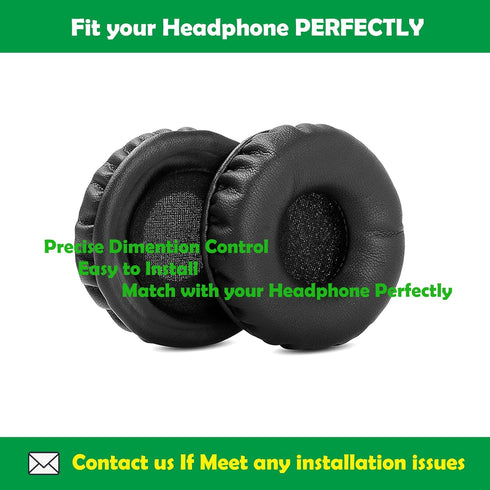 Premium Replacement Earpads for Logitech PC 960 Stereo Headset, Soft Protein Leather & Memory Foam