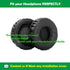 Premium Replacement Earpads for Logitech PC 960 Stereo Headset, Soft Protein Leather & Memory Foam