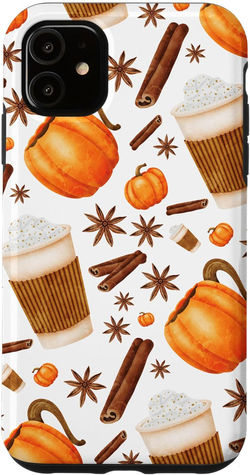 Fall Leaves iPhone 11 Case - Perfect Pumpkin Gift for Halloween & Thanksgiving