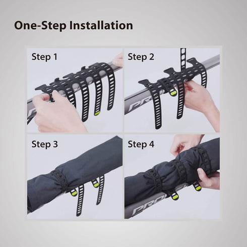 Bone Universal Bike Strap Holder for Waterbottle, Raincoat, Supplies, Music Speaker, Cycling Accessories for 22mm-88mm