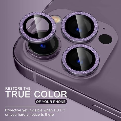 DEERLAMN Camera Lens Protector for iPhone 14 Pro 6.1" and iPhone 14 Pro Max 6.7", Anti-scratch 9H Hardness Tempered