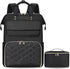 BERTASCHE Lunch Backpack for Women, 15.6 Inch Laptop Backpack with Insulated Cooler