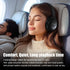 Over The Ear ANC Bluetooth Headphones, 60H Playtime Active Noise Cancelling Wireless/Wired Headphones with Microphone