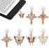 Butterfly Dust Plug Charm - 6 Pcs Butterfly Flower Cross Dust Plug
