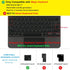 CaseBuy Ultra Thin Keyboard Cover - for Apple iPad Air 11-inch (M2 2024) & iPad Air 5th 4th Gen & 2022 M2 iPad Pro 11