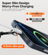 2 TORRAS Phone Lanyard Crossbody with Phone Tabs, Adjustable Anti Theft Phone Strap for All Phones, Premium Metal