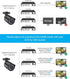 ZOSI 1080P 1920TVL Security Camera - Black Bullet Cam for Indoor/Outdoor, IP67 Weatherproof, 120ft IR Night Vision