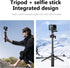 VRIG 21.5" 360 13/12/11/10/9,DJI 5 Pro/4,Insta 360 Selfie Stick Tripod for Go Pro with Cold Shoe Mount, Ball Head