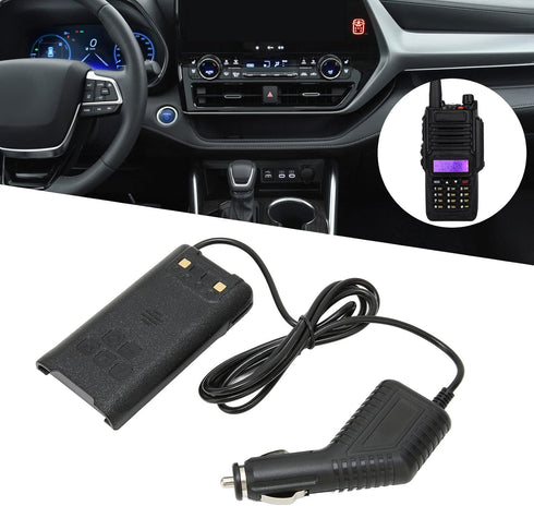 2 Way Radio Car Charger for Baofeng UV-9R Plus, Walkie Talkie Base Desktop Charger for Buses Trucks