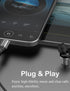 USB C Headphones Wired, Noise Cancelling in Ear USB C Earphone Corded Compatible with iPhone 15 and Samsung